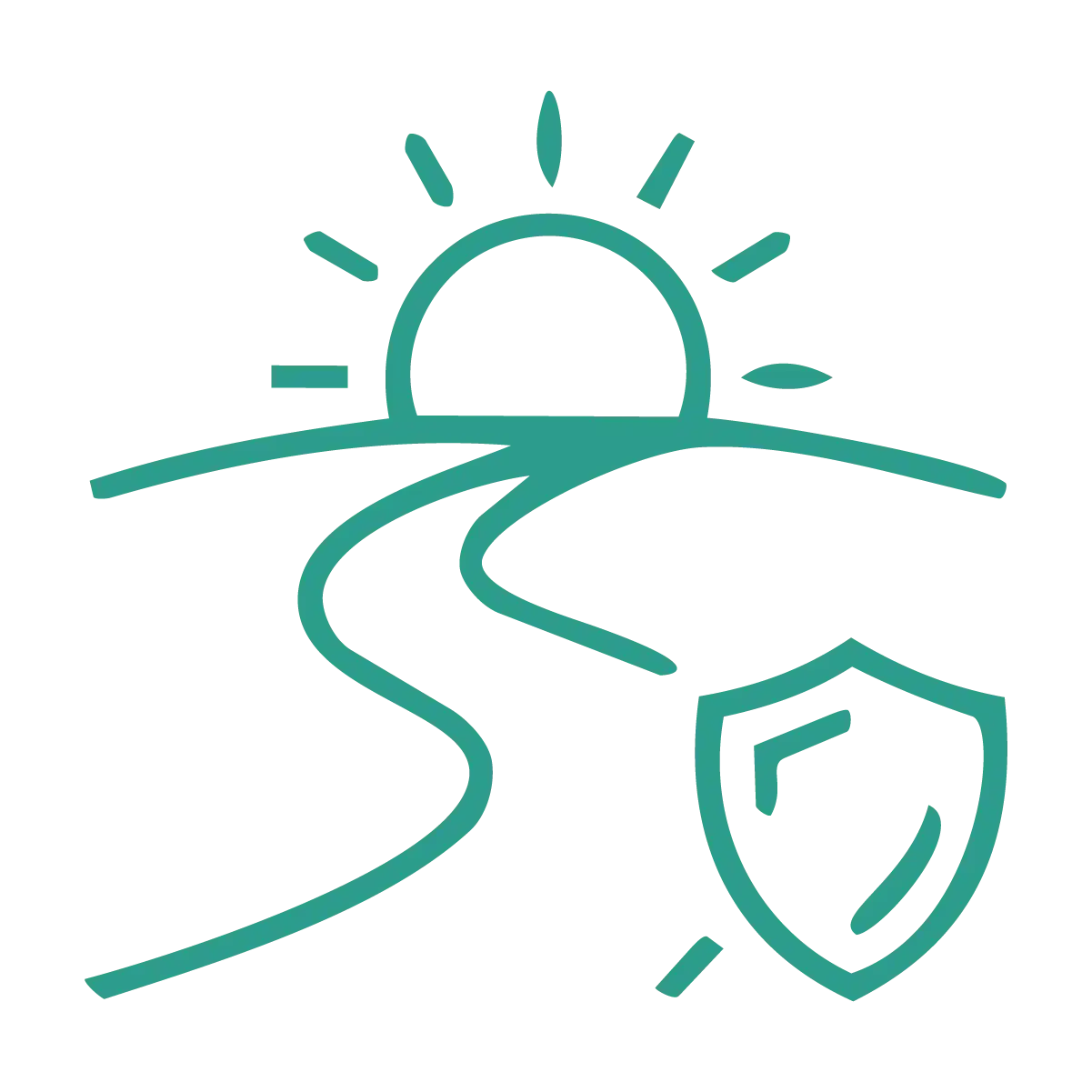 Icon representing long-term retirement and succession planning.